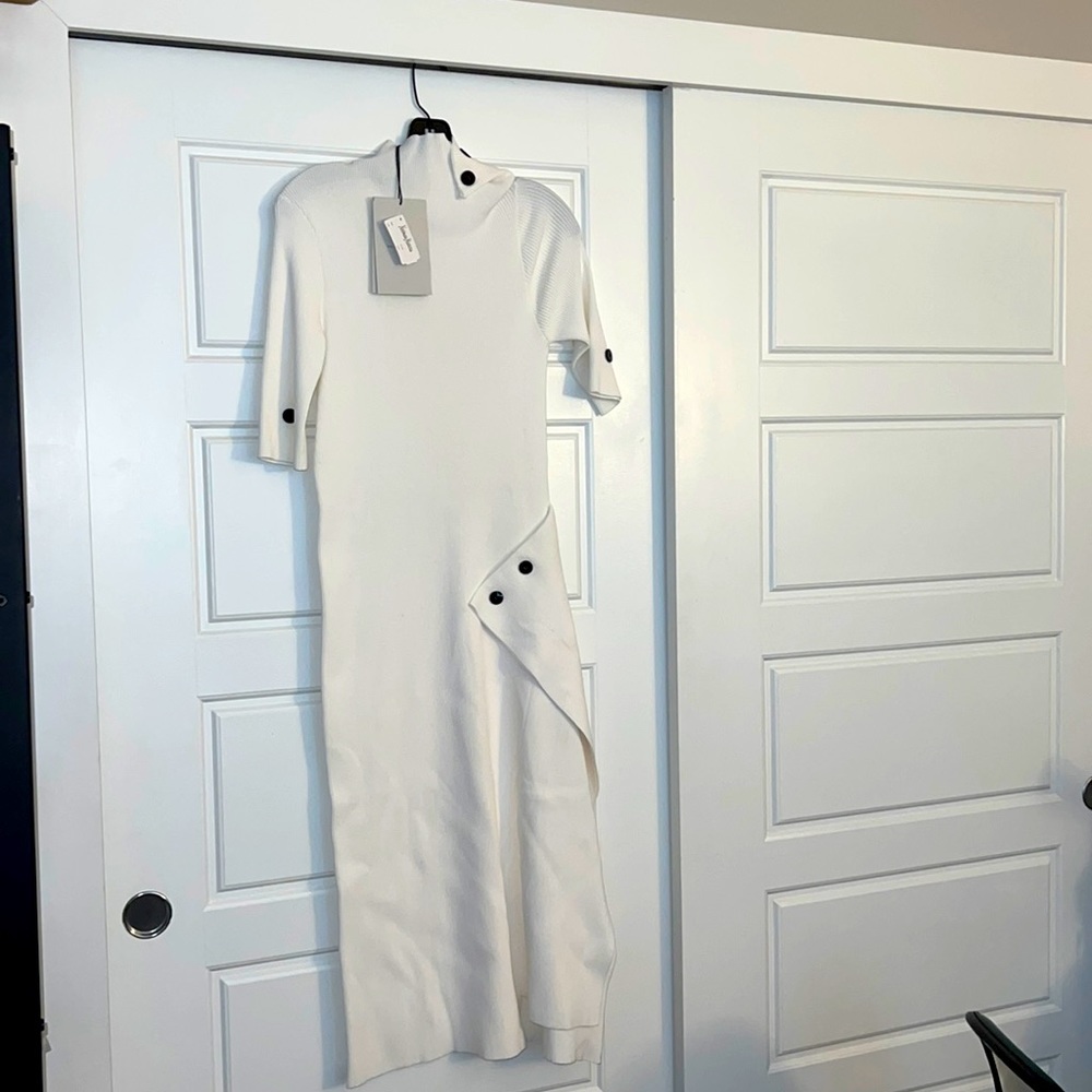 NEVER WORN and NWT Roland Mouret Off-White Dress!